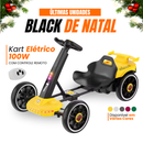 Relâmpago Kids© - Kart elétrico para crianças c/ controle remoto